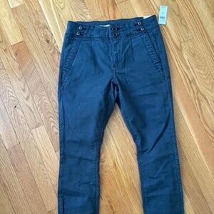 NWT Anthropologie pilcro high rise grey skinny 26 $128